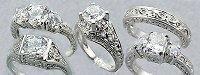 victorian, estate, deco, nouveau, antique jewelery, moisanite jewelry