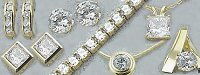 cz earrings, stud earrings, cz tennis bracelet, necklace, earring, pendant, moissanite jewelry