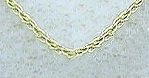 14k Gold, 14k White Gold or Sterling Silver Small Pendant Chain Necklace 14k Gold, 14k White Gold or Sterling Silver Small Pendant Chain Necklace - Product Image