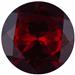 Round January Imitation Birthstone - Garnet
