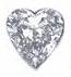 Heart Cut Loose CZ Cubic Zirconia Stone