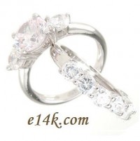 4 ct Round Ring Vintage Brilliant Top Russian CZ Moissanite Simulant 4 ct Round Ring Vintage Brilliant Top Russian CZ Moissanite Simulant