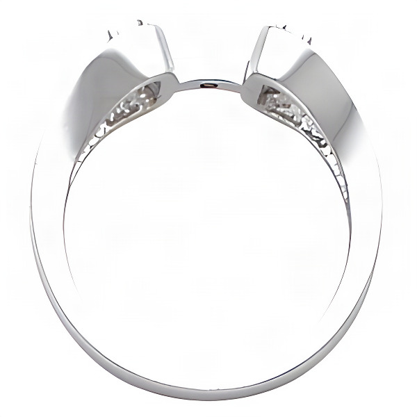 Sterling Silver Solitaire Engagement Ring