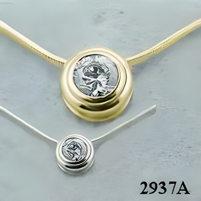 Solid 14k Gold CZ Cubic Zirconia in Bezel Slide Necklace w/ Snake Chain Necklace