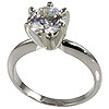 Platinum Cubic Zirconia Jewelry
